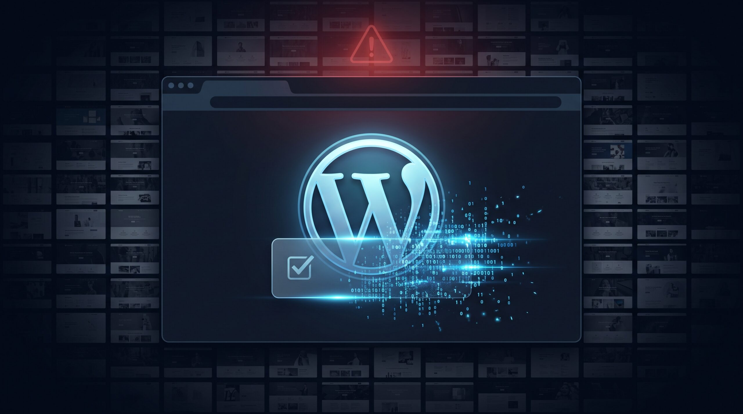 CAPTCHA falso de Cloudflare mostrado en uno de los sitios WordPress comprometidos por la operación StopAndProtect.